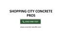 SHOPPING CITY CONCRETE PROS logo